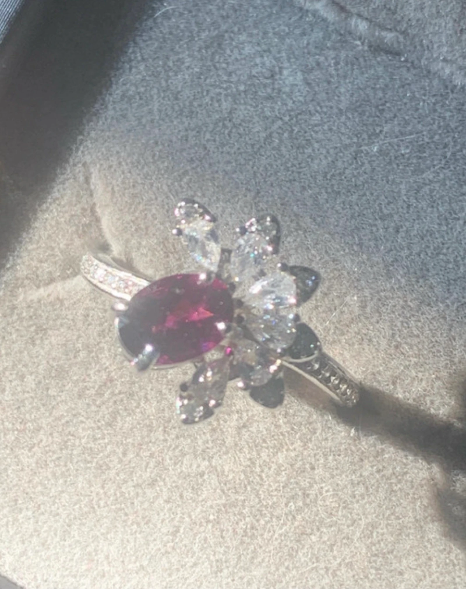 Anillo rodolita 